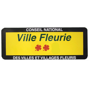 Panneau Ville Fleurie 1000...