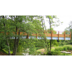 passerelle bois droite 5 m 2