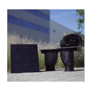 Socle potelet mémoire forme ø 100 2