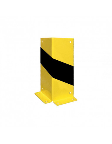 angle tole protection mur batiment industriel acier jaune et noir spl procity fabrication francaise