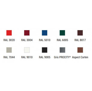 banquette abri bus milan voute venise intégrée fabrication francaise procity 2