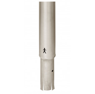 Potelet inox ø 89 hs 1000 2