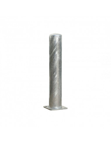 poteau de protection sur platine galvanise diametre 114 mm - industrie - procity
