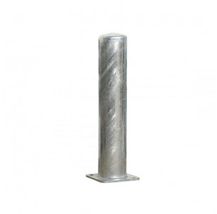 poteau de protection sur platine galvanise diametre 168 mm - industrie - procity