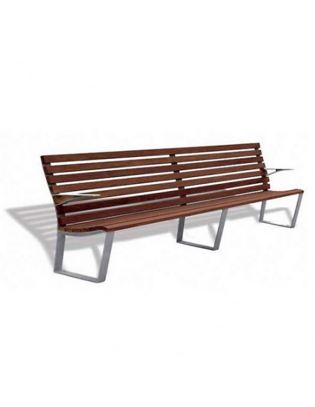 banc leman bois et fonte benito