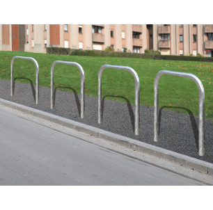 Arceau diametre 60 simple longueur 1500 mm galvanise fabrication francaise spl procity protection trottoir pietons 2