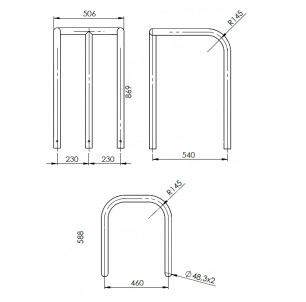 etrier de protection securite compteur exterieur electrique bouche incendie fabrication francaise inox acier inoxydable citynox 2
