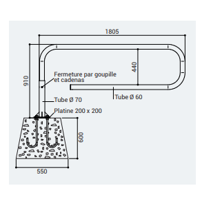 Barrière tournante trombone... 2