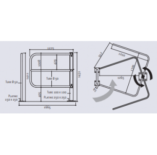 Barrière sélective galvanisée 2