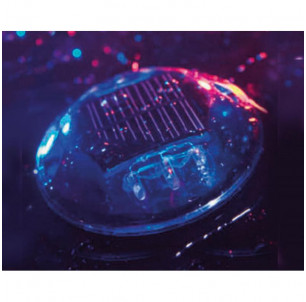 Plot routier solaire bleu 2