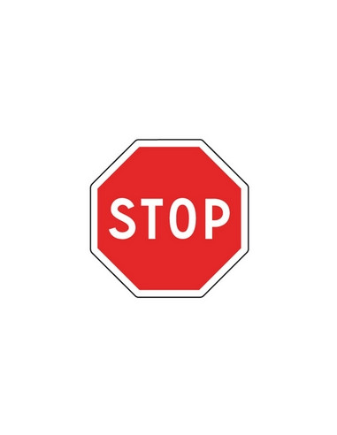 panneau police route signalisation routiere alu self signal intersection priorite stop