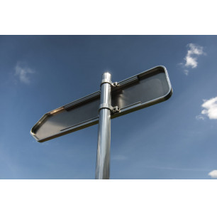 panneau signalisation directionnel sd1 sd2 gamme armen aluminium dos ouvert sens fleche fabrication francaise self signal 2