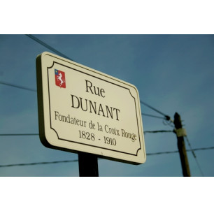 Panneau de rue 450 x 250 mm 2