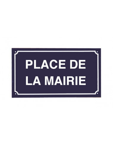 Plaque de rue email 450x250 murale