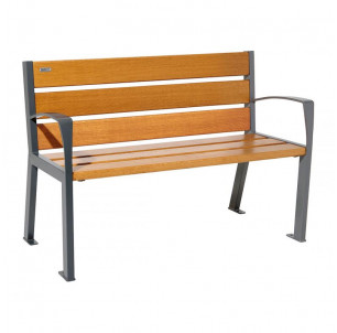 Banc Silaos bois acier 1200...