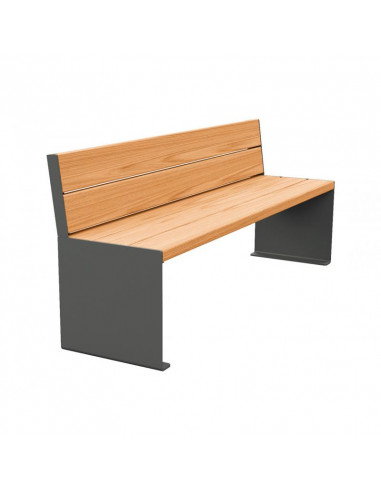 Banc Primium 450 bois acier 1800