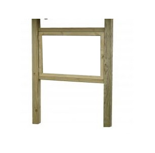 Panneau aff bois 1x1m sans... 2