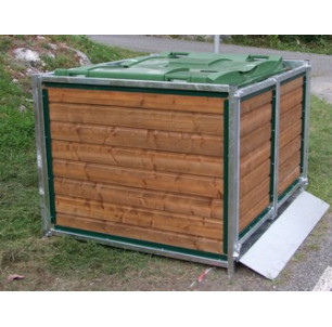 Cache conteneur Naples double 2