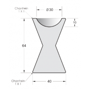 Cendrier béton Sablier... 2