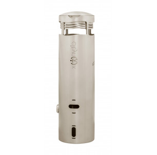 Cendrier inox 2 L mural 2