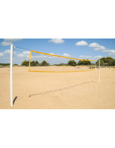 Poteaux beach volley (la paire)