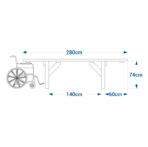 Table emeraude PMR 2