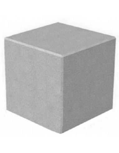 Cube Harlem 500 x 400 x 400 gris