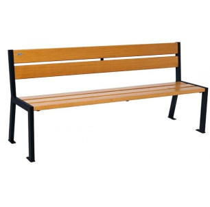 Banc Silaos bois acier 1800...