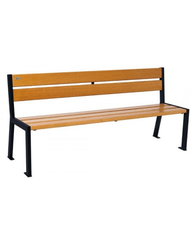 Banc Silaos bois acier 1800 ECO