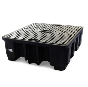 Palette PE 4 fûts 485 L 2