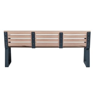 Banc Havane HPL lames 2m 2