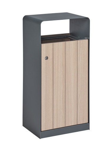 Corbeille Urbeo HPL 60L
