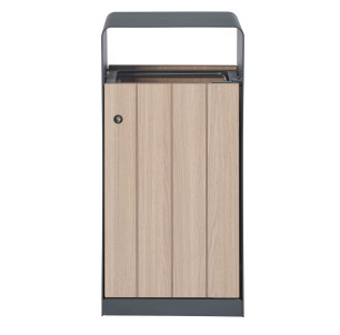 Corbeille Urbeo HPL 60L 2