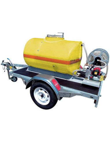 Cuve Polyester sur essieu 600 L