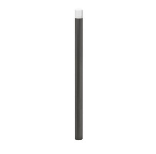 Potelet PMR ø 76 Carrefour gris Procity pommeau RAL 9010 (Stock)