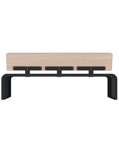 Banc New York HPL effet lames