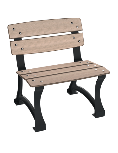 Banc 1p Prague HPL lames