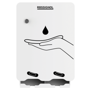 Distributeur protections periodiques Gaïa 2 compartiments 2