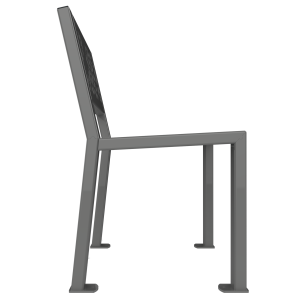 Chaise Berlin métal graphique 2