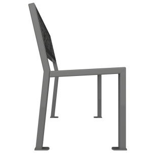 Banc Havane métal graphique Gris 2