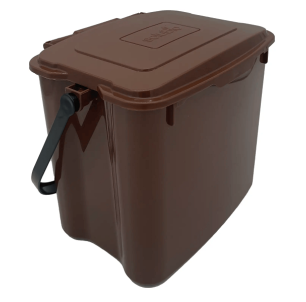 Bio seau 7L marron