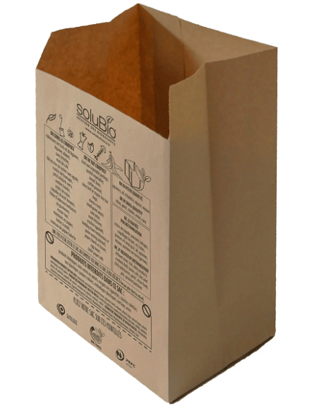 Sac Kraft 10L carton 100 sacs