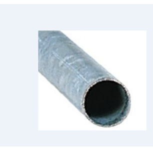 Poteau acier ø60 mm - Hauteur 3m + bouch