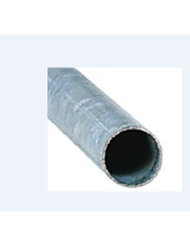 Poteau acier ø60 mm - Hauteur 3m + bouch