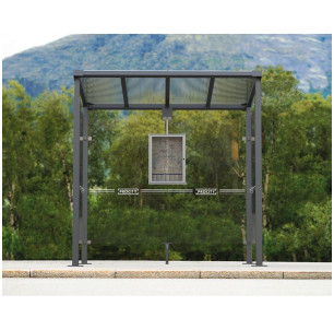 Abri bus Milan 2500 sans...