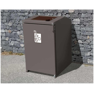 Abri conteneur BERLIN monoflux 2