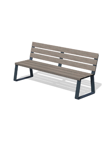 Banc La Havanne sans accoudoir