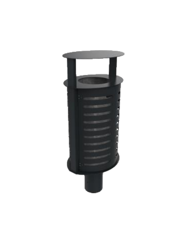 Corbeille Ovalon 40L avec Pare-pluie