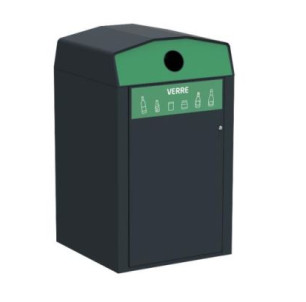 Abri Trirok 1 x 240 L Verre