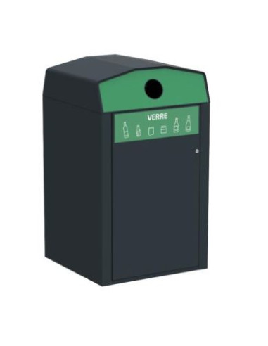 Abri Trirok 1 x 240 L Verre